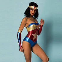 Еротичний рольовий костюм "Wonder Woman" One Size, фото 4