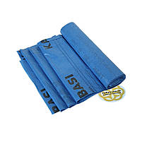 Рулон з мішками для сміття "ПАПЕР" 60 Л, 70 мкм, рулон 10 шт, синій Sanpreis, фото 4