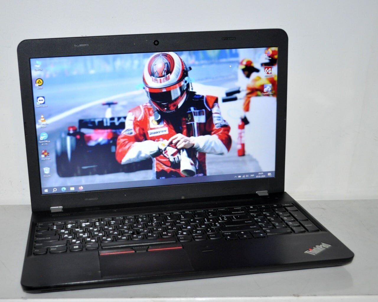 Б/в Ноутбук Б-клас Lenovo ThinkPad E550 15.6" 1366x768| Core i3-4005U| 8 GB RAM| 120 GB SSD| HD 4400