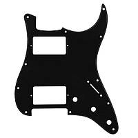 Пікгард-панель для електрогітари типу Stratocaster PAXPHIL M6HH PICKGUARD (BLACK)