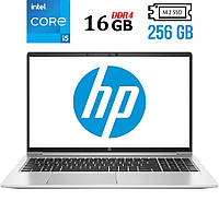 Ультрабук HP ProBook 650 G8 / 15.6" (1920x1080) IPS / Intel Core i5-1135G7 (4 (8) ядра по 2.4 - 4.2 GHz) / 16