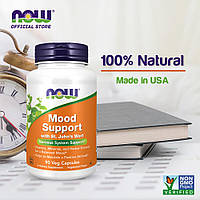 Now Foods Mood Support со зверобоем, 90 растительных капсул