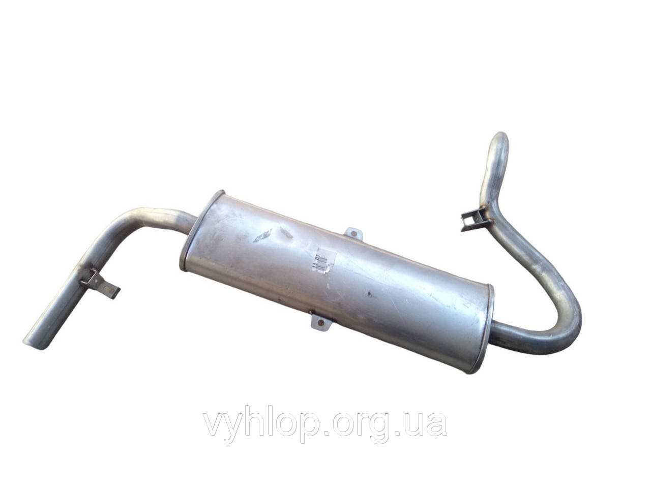 Глушник Нива-2121 (11.07) закатної Польща Polmostrow алюминизированный