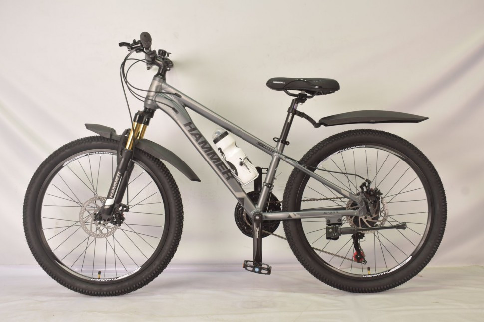 Велосипед HAMMER-Junior 26" S333 Рама 13 темно-сірий