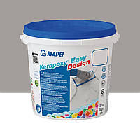 Эпоксидный шовный заполнитель (фуга) MAPEI KERAPOXY EASY DESIGN №112, серый, 3 кг (5KB011203)