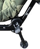 Крісло Shark коропове розкладачка з підставкою для ніг, фото 4