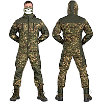 Военный весенний костюм горка хищник, Весенний армейский костюм горка для разведчиков, Костюм горка варан НГУ