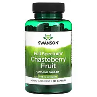 Витекс 400 мг (Chasteberry Fruit) Swanson 120 капсул