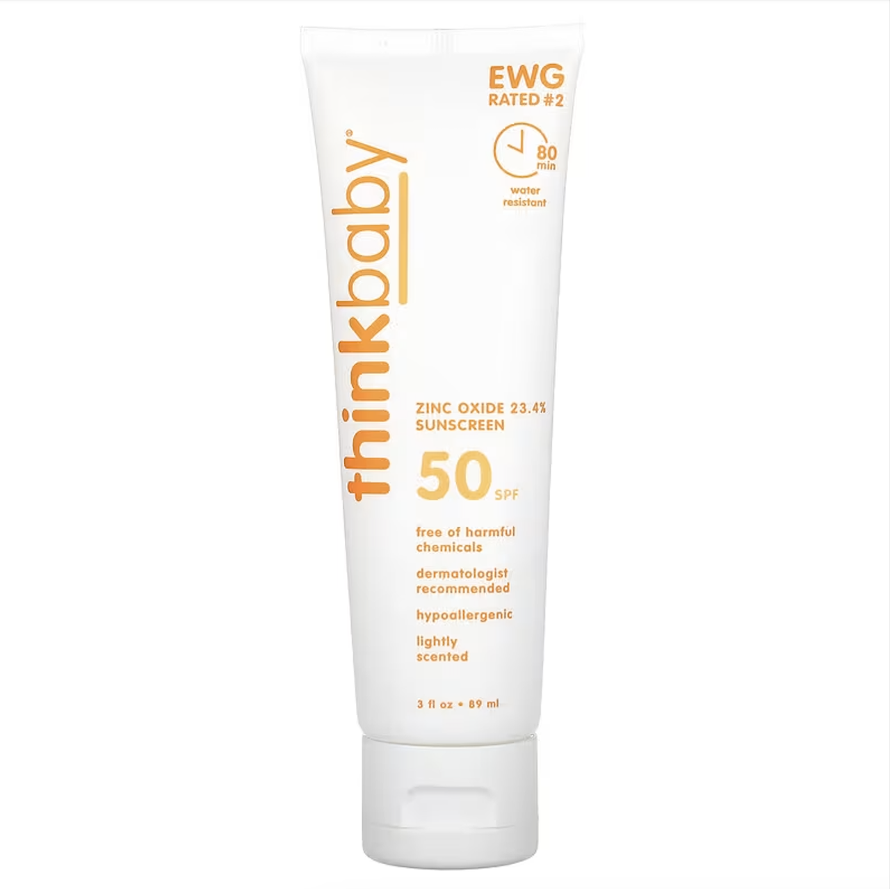 Think, Thinkbaby, сонцезахисний крем SPF 50+, 89 мл