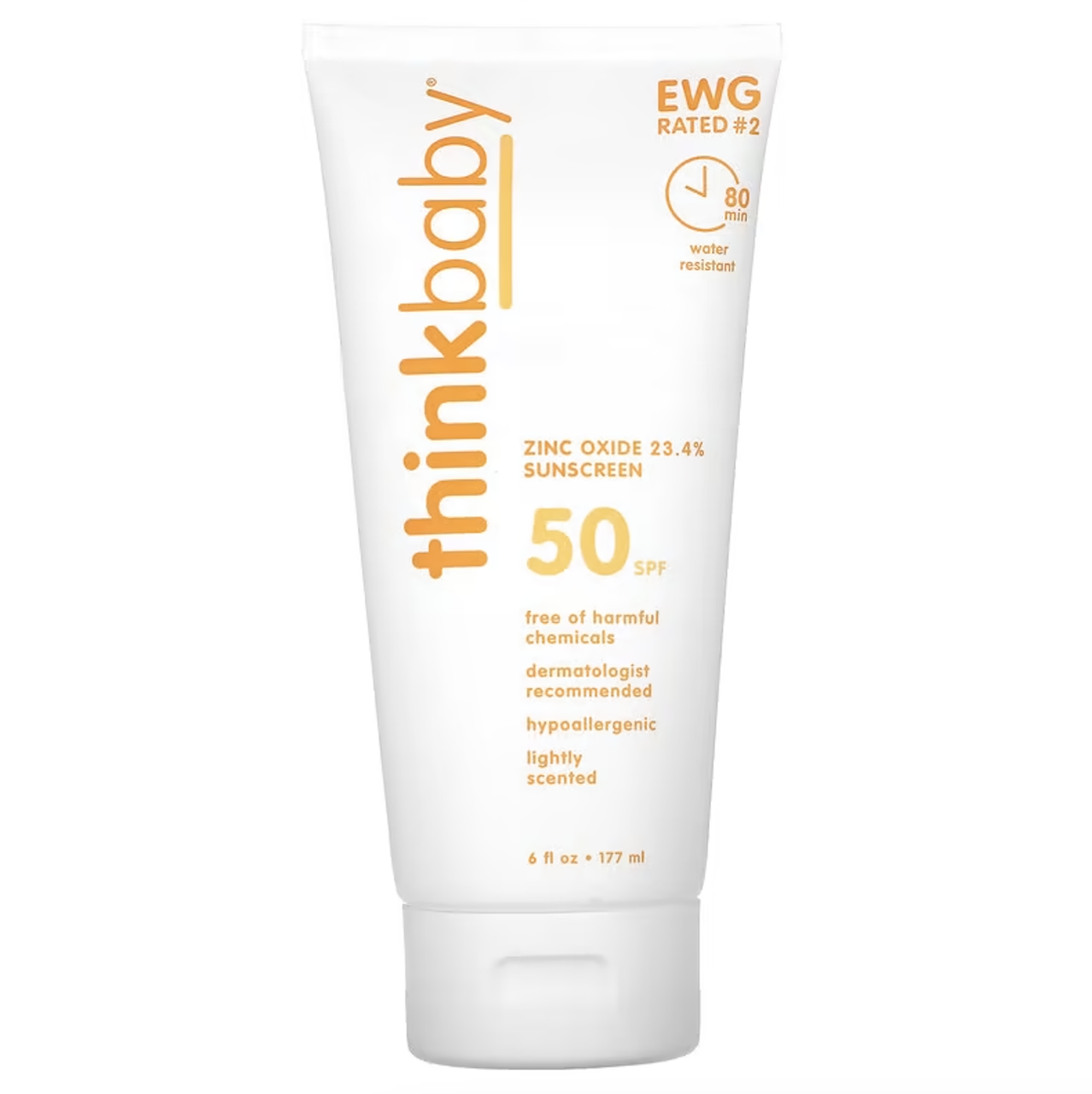 Think, Thinkbaby, сонцезахисний крем з SPF 50+, 177 мл