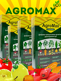 Добриво Агромакс 48Cаше Біодобриво AGROMAX Стимулятор росту врожаю