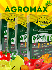 Агромакс 48-Cаше Біодобриво AGROMAX Стимулятор росту врожаю