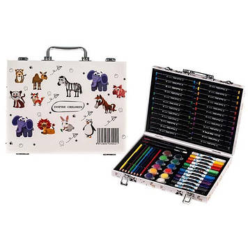 Дитячий набір для творчості у валізі