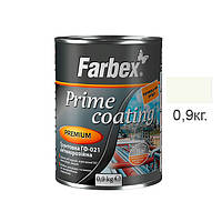 Грунтовка ГФ-021 ТМ Farbex 0,9 кг., ґрунт по металу білий