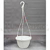 Підвісний горщик для квітів 2.5 л, білий (Україна), фото 6