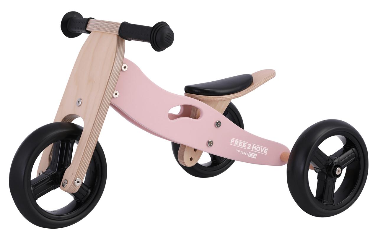 Дерев'яний триколісний біговел 2 в 1, Rider Free2Move 48822, фото 1