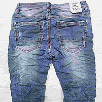 Джинсові брюки для хлопчика оптом, S&D, 4-12 лет, № DT-1042, фото 9