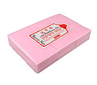 Салфетки безворсовые (1000шт) Розовые (салфетки для маникюра, набор салфеток, для косметолога, для маникюра)