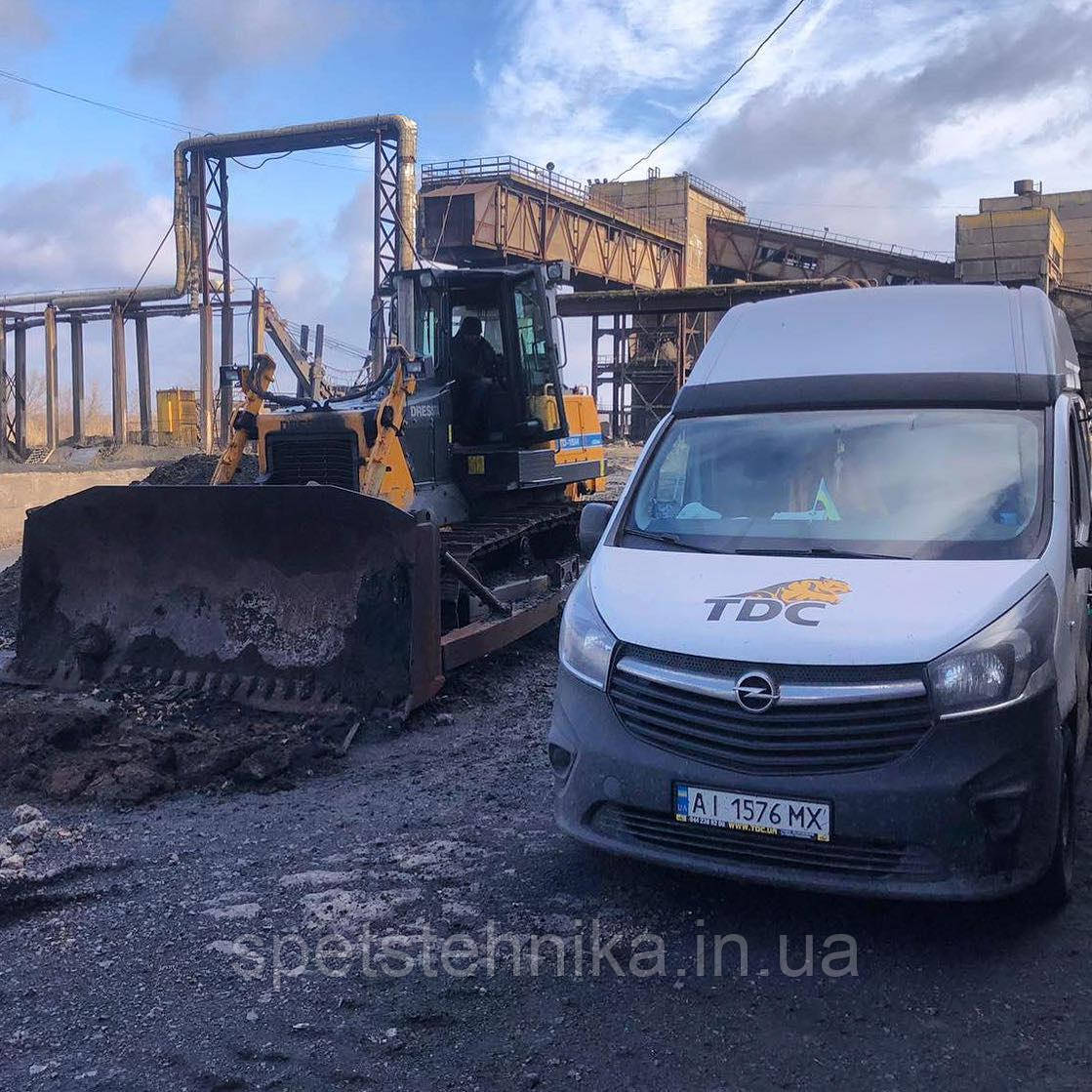 Комп'ютерна діагностика бульдозера DRESSTA TD-15M