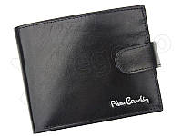 Чоловічий шкіряний гаманець Pierre Cardin YS520.1 324A RFID Чорний -