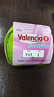 Пряжа Valencia салатовая