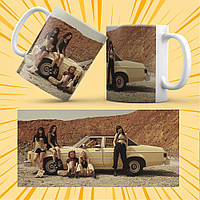 Чашка керамічна Біла K-Pop (G)I-dle 330 мл 020