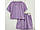 Костюм літній для дівчинки , футболка і шорти, рубчик мустанг, від 110-116 см до 152-158 см, фото 4