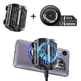Комплект охолодження телефону MEMO: теплопровідна пластина VC01 + кулер магнітний Пельтьє CX12 для смартфона