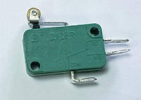 Микропереключатель большой концевой KW1-103 с роликом (короткий флажок), 3 контакта