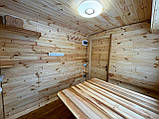 Баня Квадро 6 метрів,індивідуальне планування.( З великим вікном), фото 10