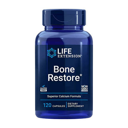 Life Extension Bone Restore 120 Caps, фото 1