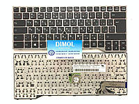 Оригінальна клавіатура для Fujitsu-Siemens LifeBook E743, E744, E733, E734, E736 series, ru, black
