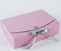 Подарункова коробка 250х200х50, рожева