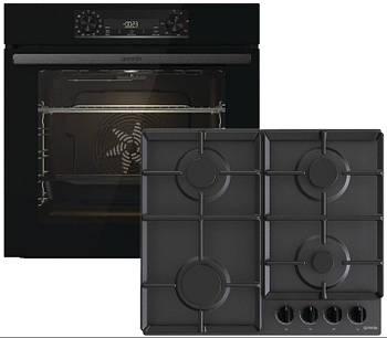 Комплект духовка + варильна панель Gorenje BO6737E02BG + G641EB