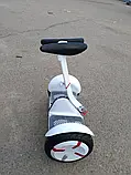 Сігвей з ручкою Segway Ninebot Mini pro  MАЙНБОТ міні робот 10.5 дюйма Батарея 54 вольт білий, фото 2