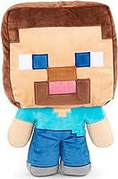 Майнкрафт Стив 40см большая мягкая игрушка подушка Minecraft Steve plush Mojang