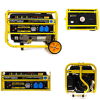 Генератор бензиновый однофазный Kraft&Dele KD125, 3,8 кВт, 15 л, 90 дБ