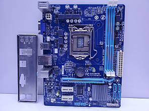 Материнська плата s1155 GIGABYTE GA-H61M-S1 (Socket 1155,DDR3,б/у)
