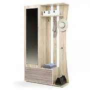 Передпокій із дзеркалом Авео-2 Дуб сонома + трюфель