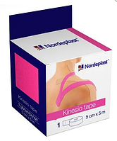 Кінезіо тейп медичний пластир Nordeplast Kinesio Tape в асортименті 5 см*5 м