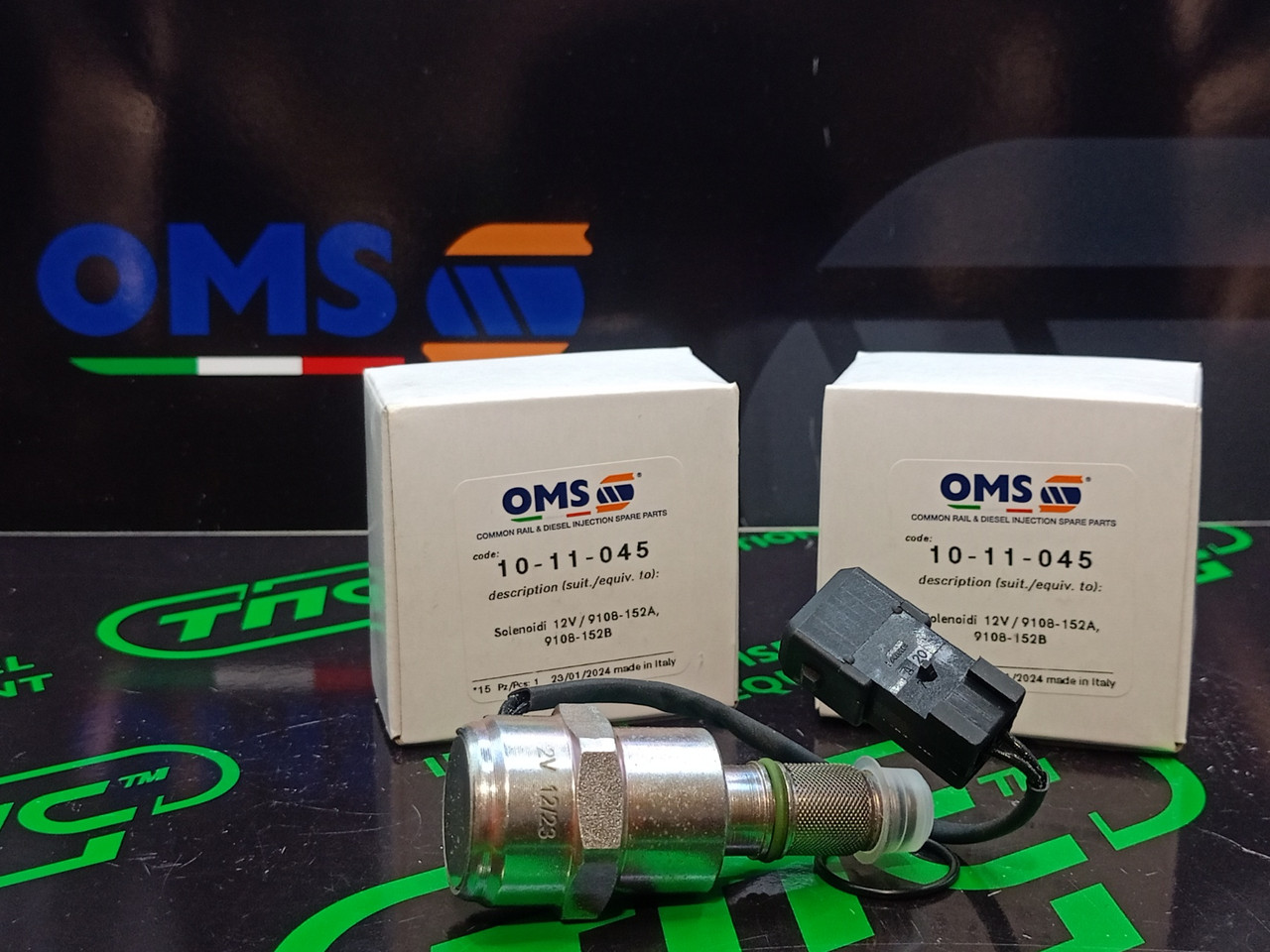 Електромагнітний клапан на ТНВД Lucas OMS 10-11-045 Volvo 1999 1.9TD V40 9108-152A опереження запалювання