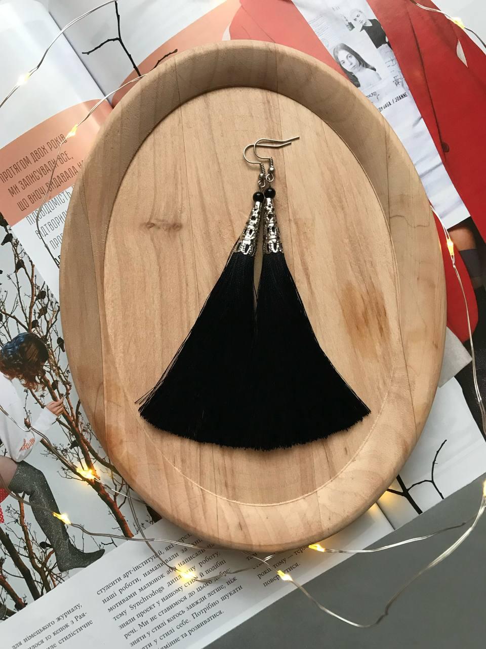 Сережки китиці ручної роботи