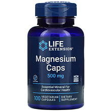 Life Extension Magnesium Caps 500 mg 100 Veg Caps