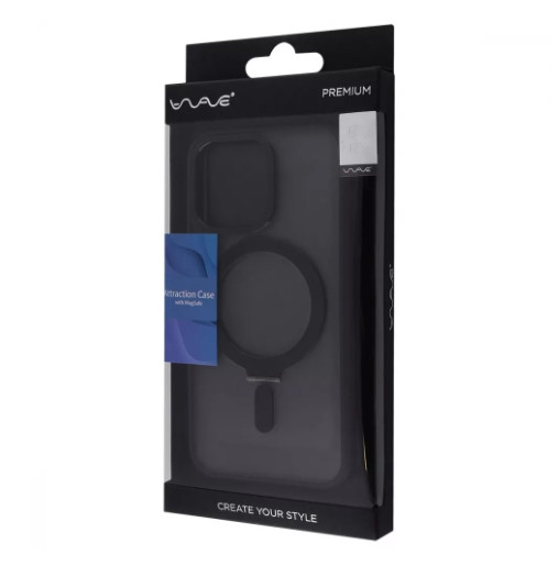 Чохол WAVE для iPhone 12 Pro Max - Premium Attraction Case with MagSafe, Black