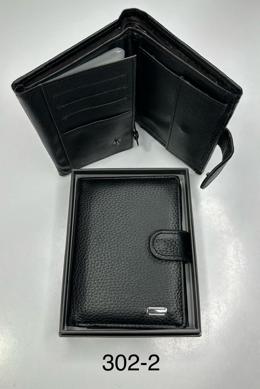 Чоловіче портмоне зі штучної шкіри Balisa 302-2 Black Купити портмоне Баліса гуртом недорого Одеса 7 км, фото 1