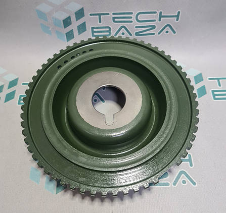 Шків колінвала 2112 16 кл. Демпфер прорезин, фото 2