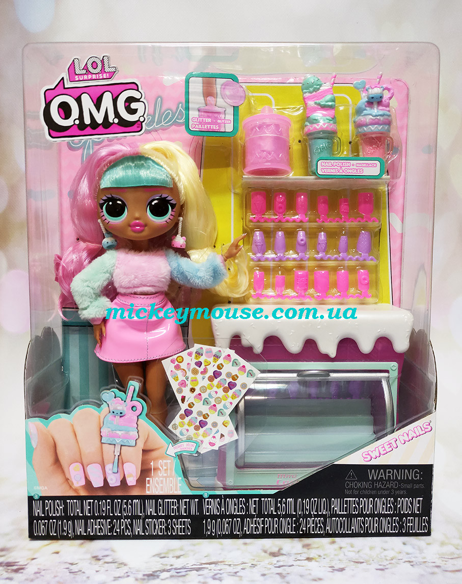 Набір з лялькою L.O.L. Surprise! серії O.M.G. Цукерочка LOL Surprise OMG Candylicious Sprinkles Shop 503781