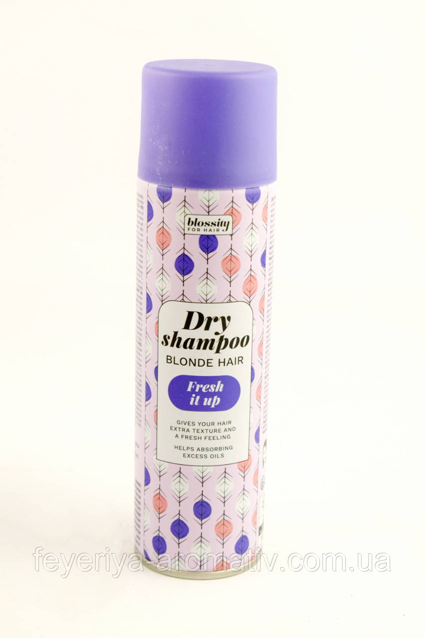 Сухий шампунь для світлого волосся Blossity Dry Shampoo Blonde Hair 200 мл Нідерланди