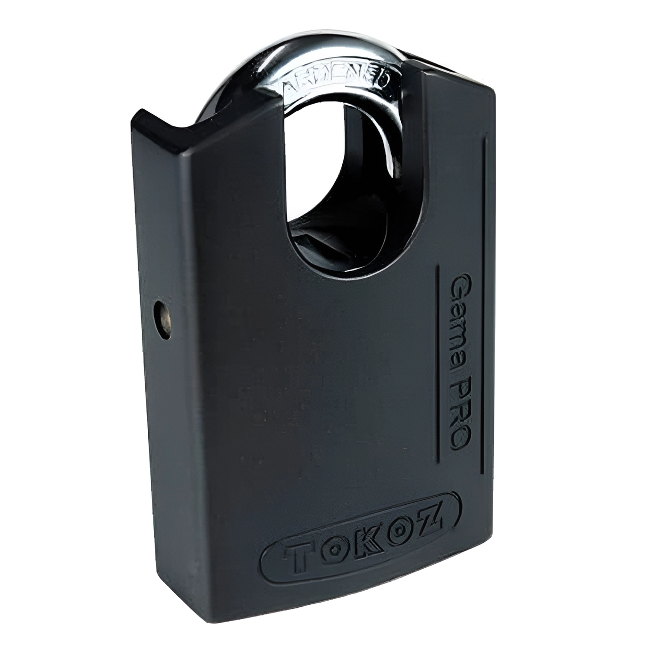Замок навісний Tokoz Gama 60 CS PRO T04 Sleeve 3BT 24 мм 12 мм чорний (Чехія)