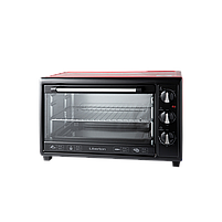 Електродуховка Liberton LEO-350 RED 1800Вт, об'єм 35л, 3 режими, макс. таймер, температура 250°C, червоний, фото 3